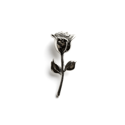 charm - rosa prata