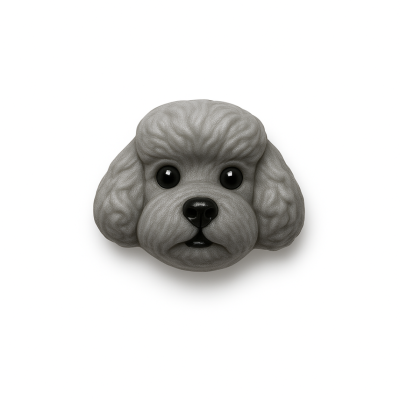 Charm - cão cinza