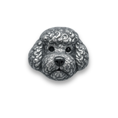 charm - cão prata