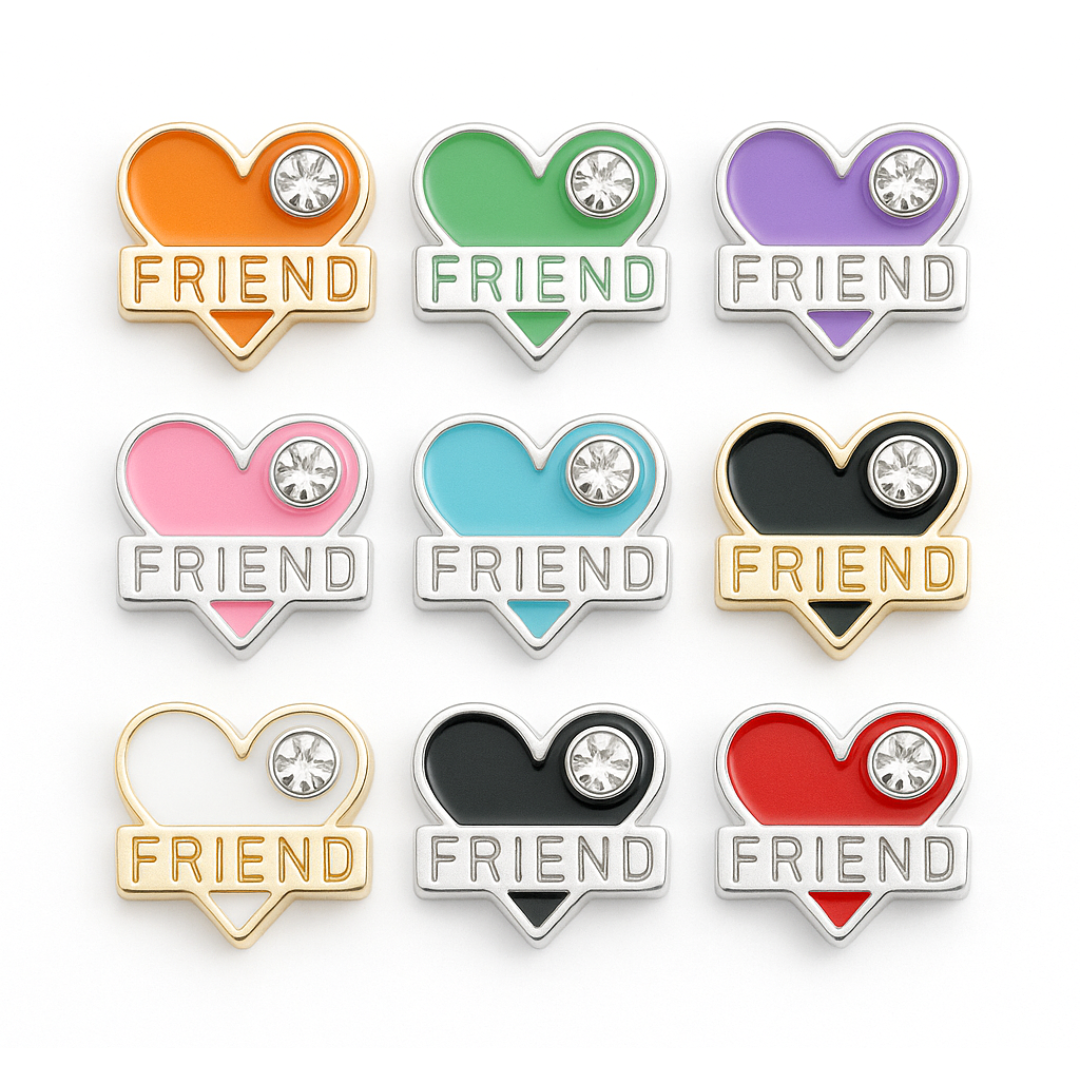 Charm Coração Friend