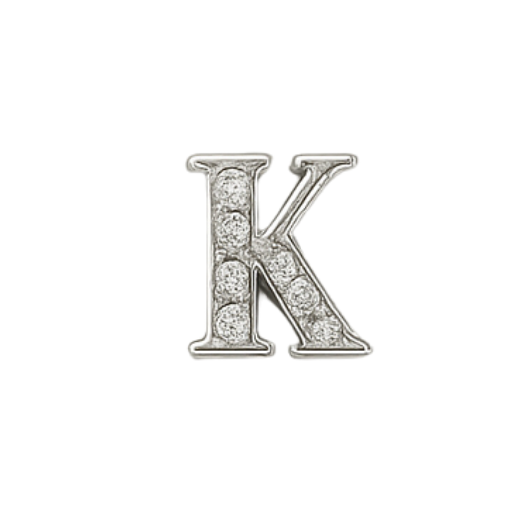 Charm - Letras Prata C/BRILHO