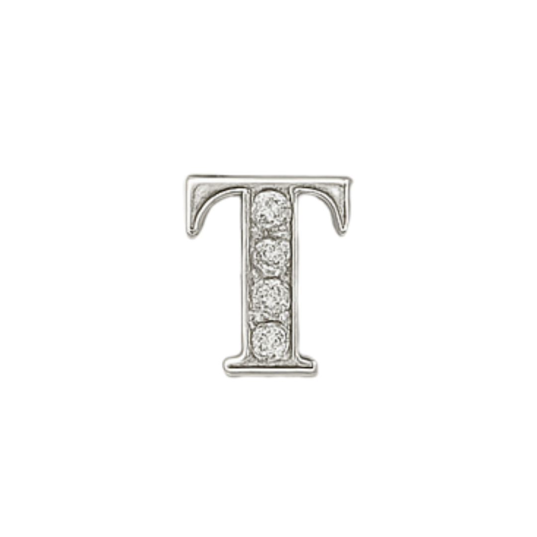 Charm - Letras Plata C/BRILLO