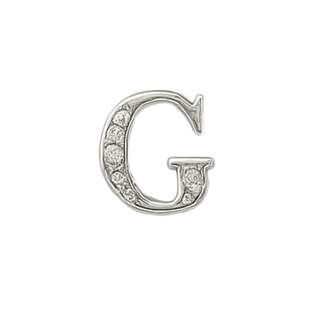 Charm - Letras Prata C/BRILHO