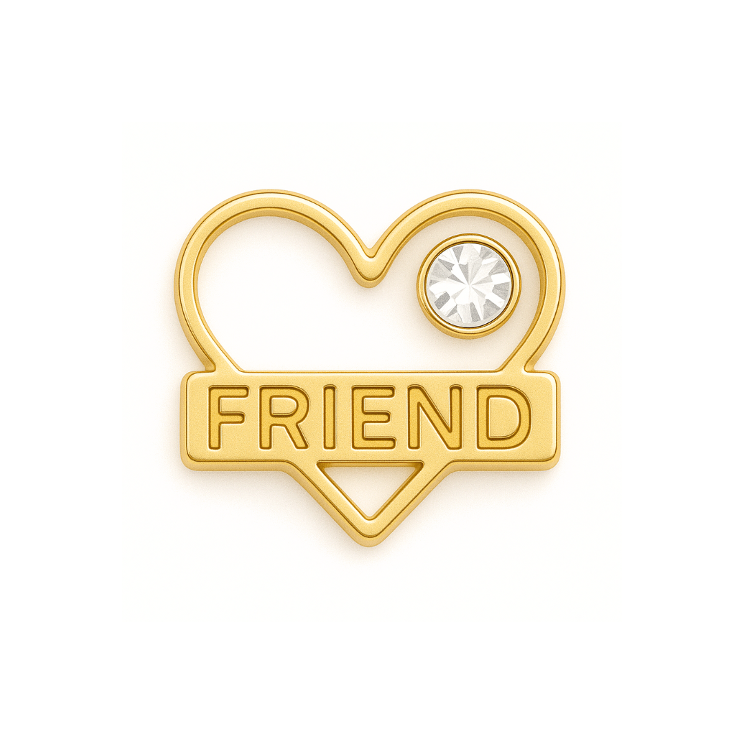 Charm Coração Friend