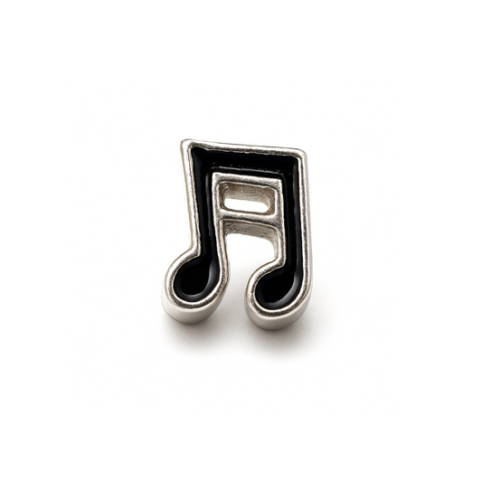 Amuleto - Nota musical negra