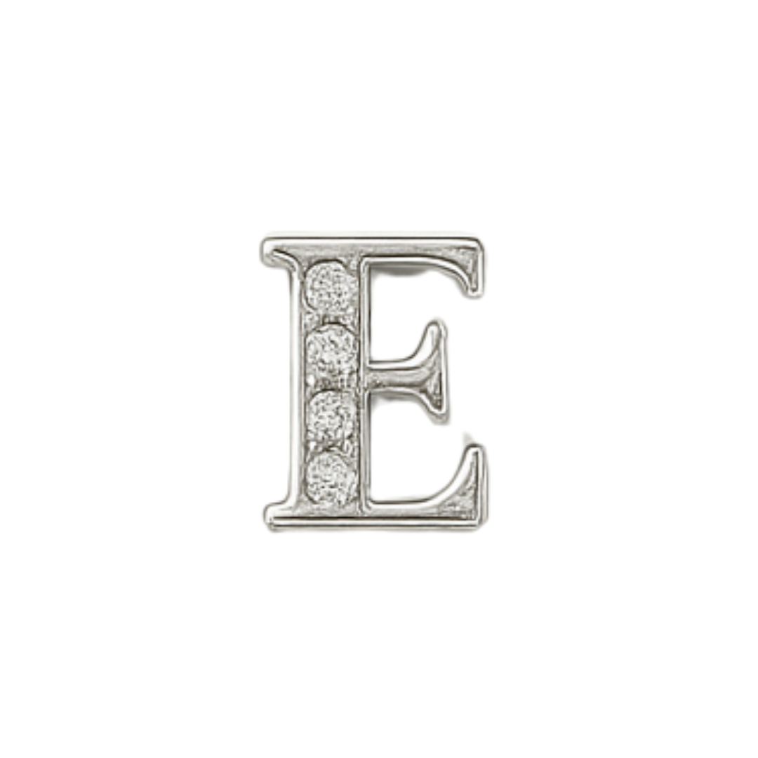 Charm - Letras Plata C/BRILLO
